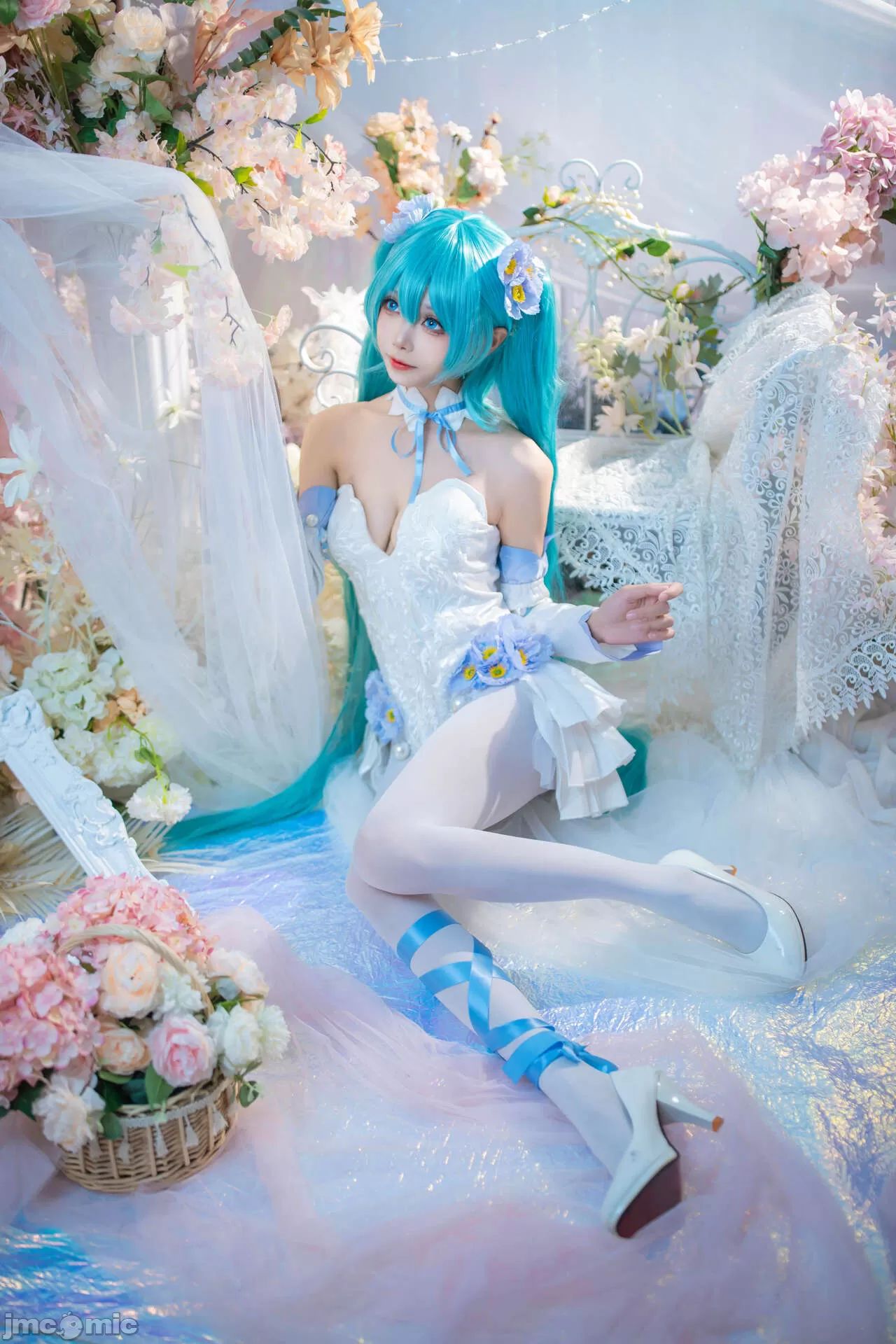 [艾西Aiwest] 初音 粉蝶花  COSPLAY-第1章-图片37