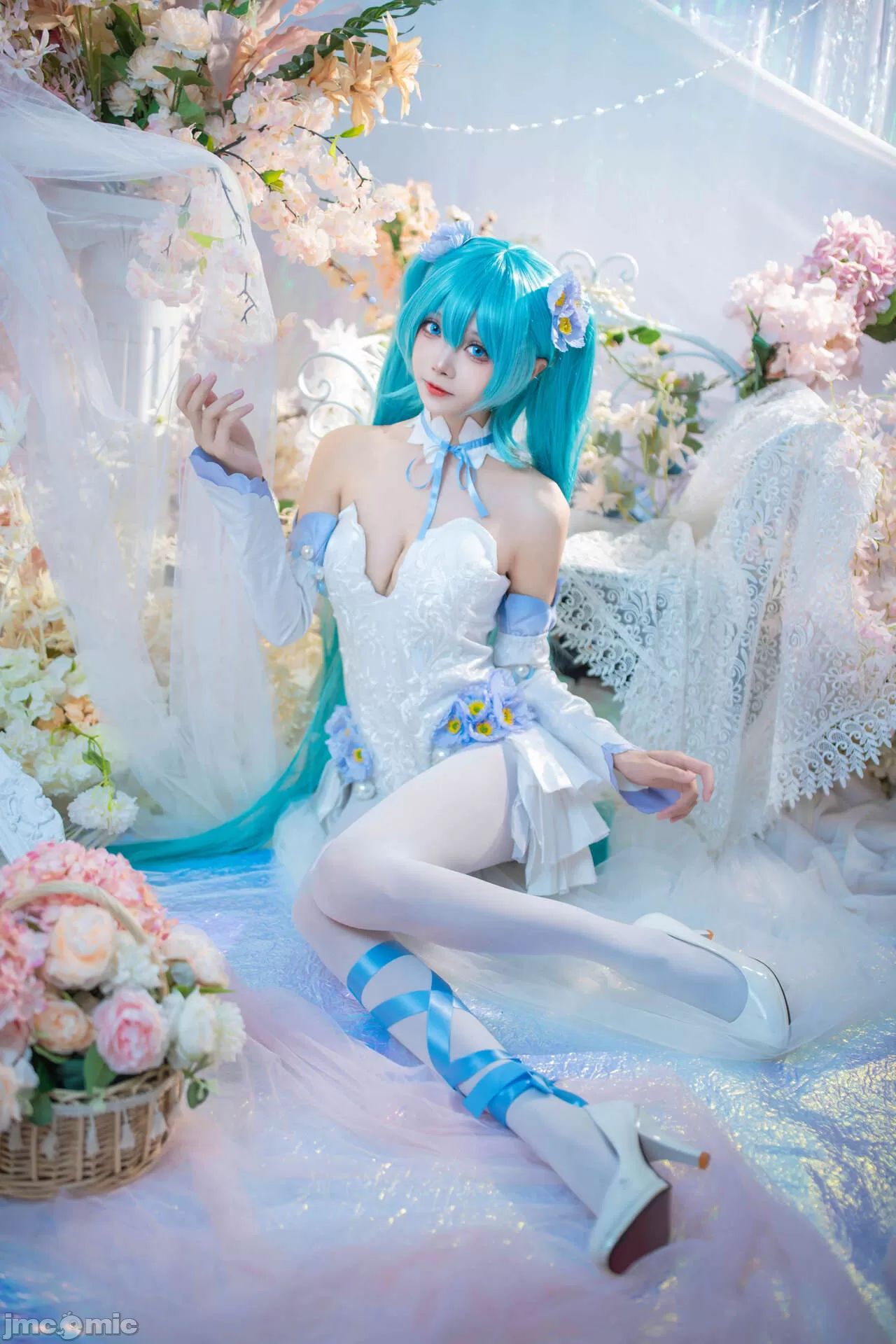[艾西Aiwest] 初音 粉蝶花  COSPLAY-第1章-图片38