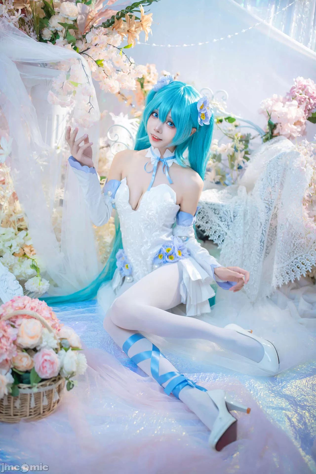 [艾西Aiwest] 初音 粉蝶花  COSPLAY-第1章-图片39