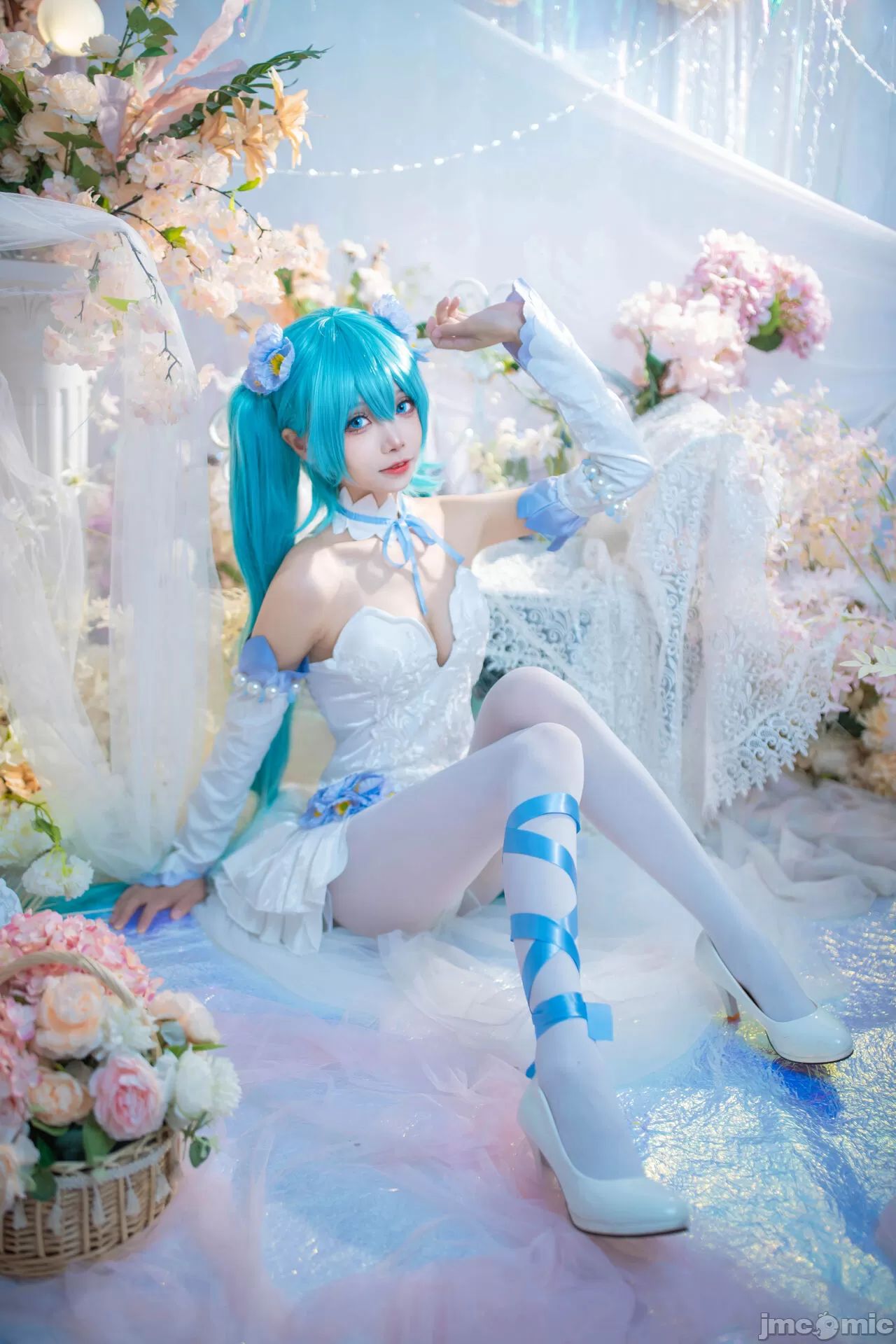 [艾西Aiwest] 初音 粉蝶花  COSPLAY-第1章-图片40