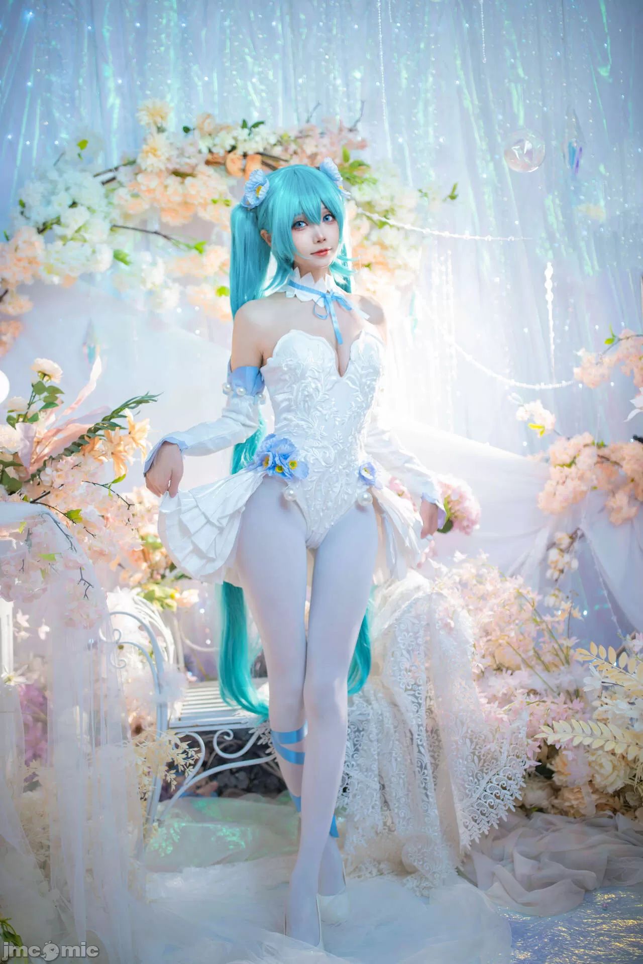 [艾西Aiwest] 初音 粉蝶花  COSPLAY-第1章-图片41