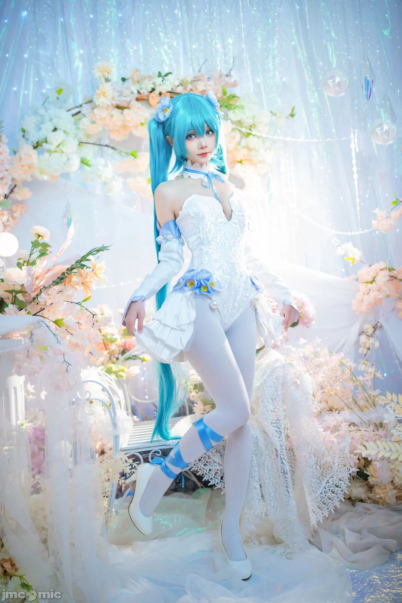 [艾西Aiwest] 初音 粉蝶花  COSPLAY-第1章-图片42