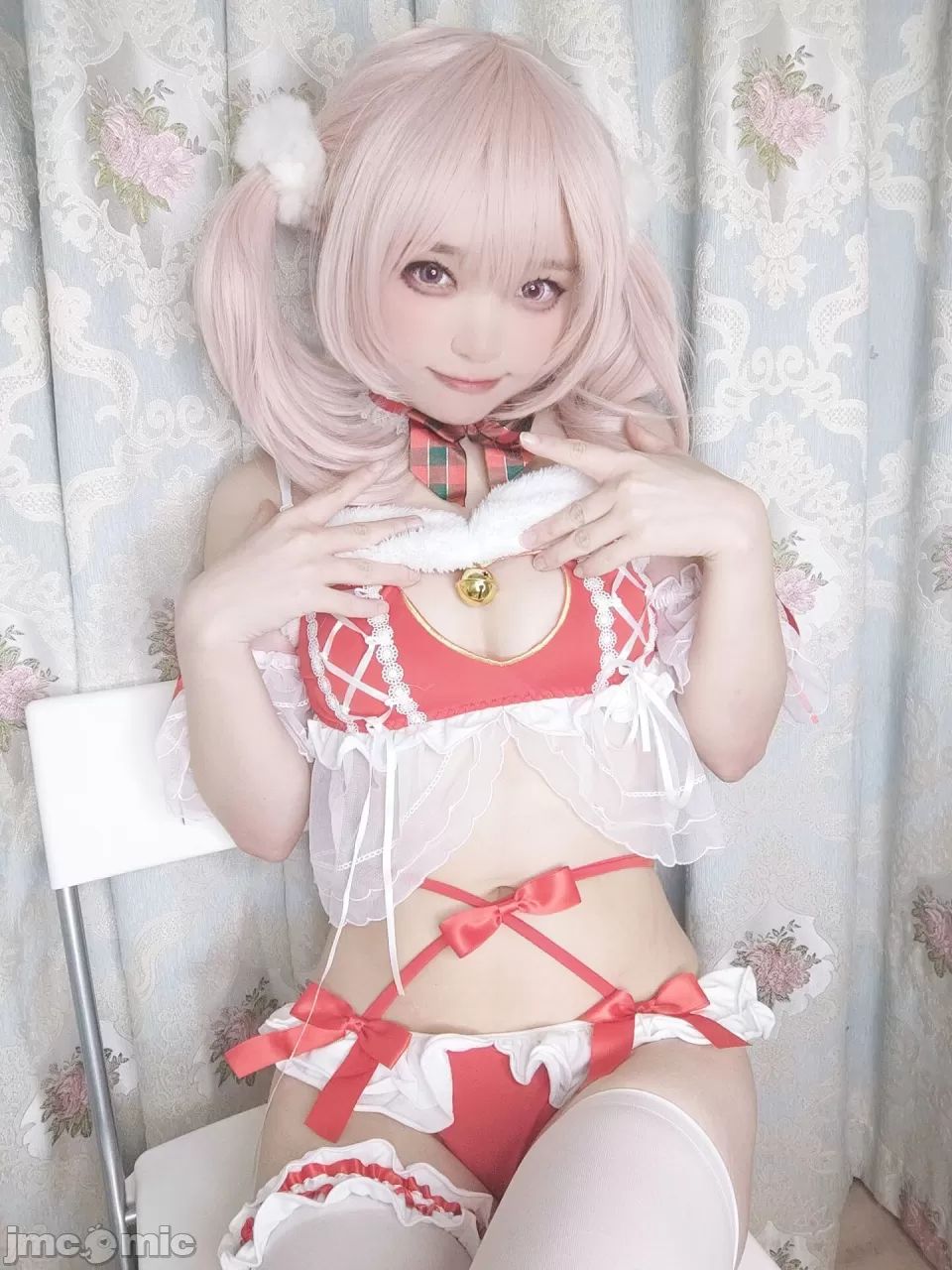 [神沢永莉] 平安夜紅色分體式  COSPLAY-第1章-图片11