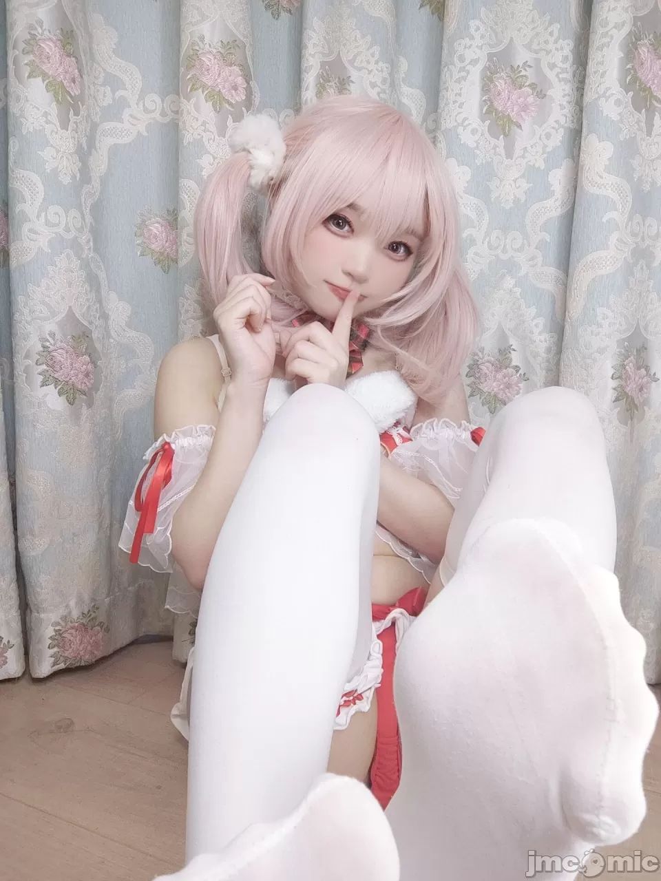 [神沢永莉] 平安夜紅色分體式  COSPLAY-第1章-图片17