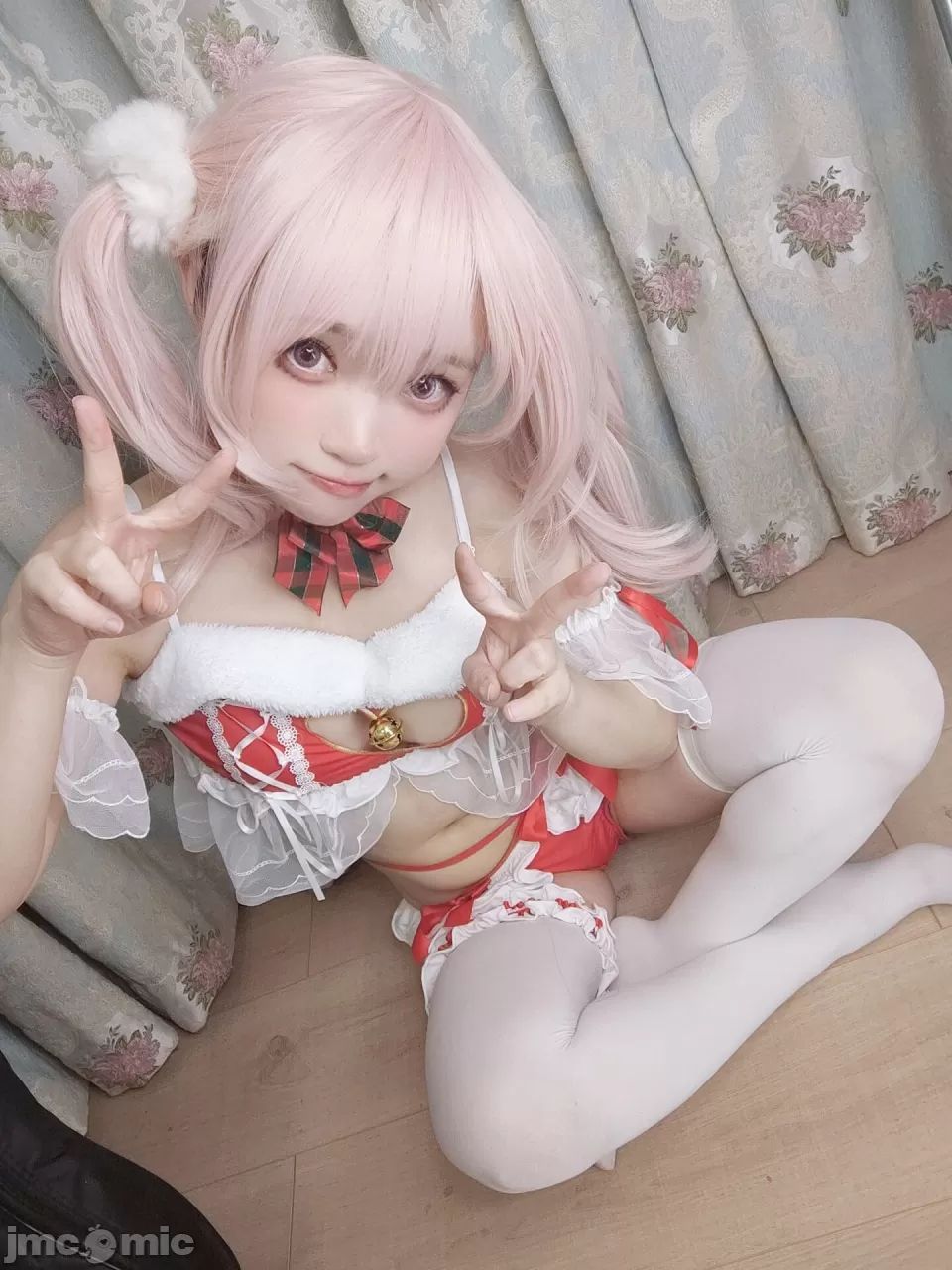 [神沢永莉] 平安夜紅色分體式  COSPLAY-第1章-图片25