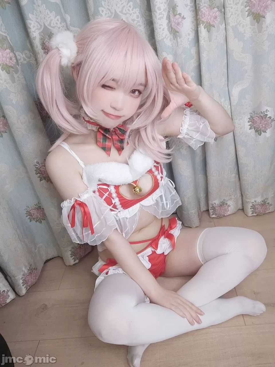 [神沢永莉] 平安夜紅色分體式  COSPLAY-第1章-图片26