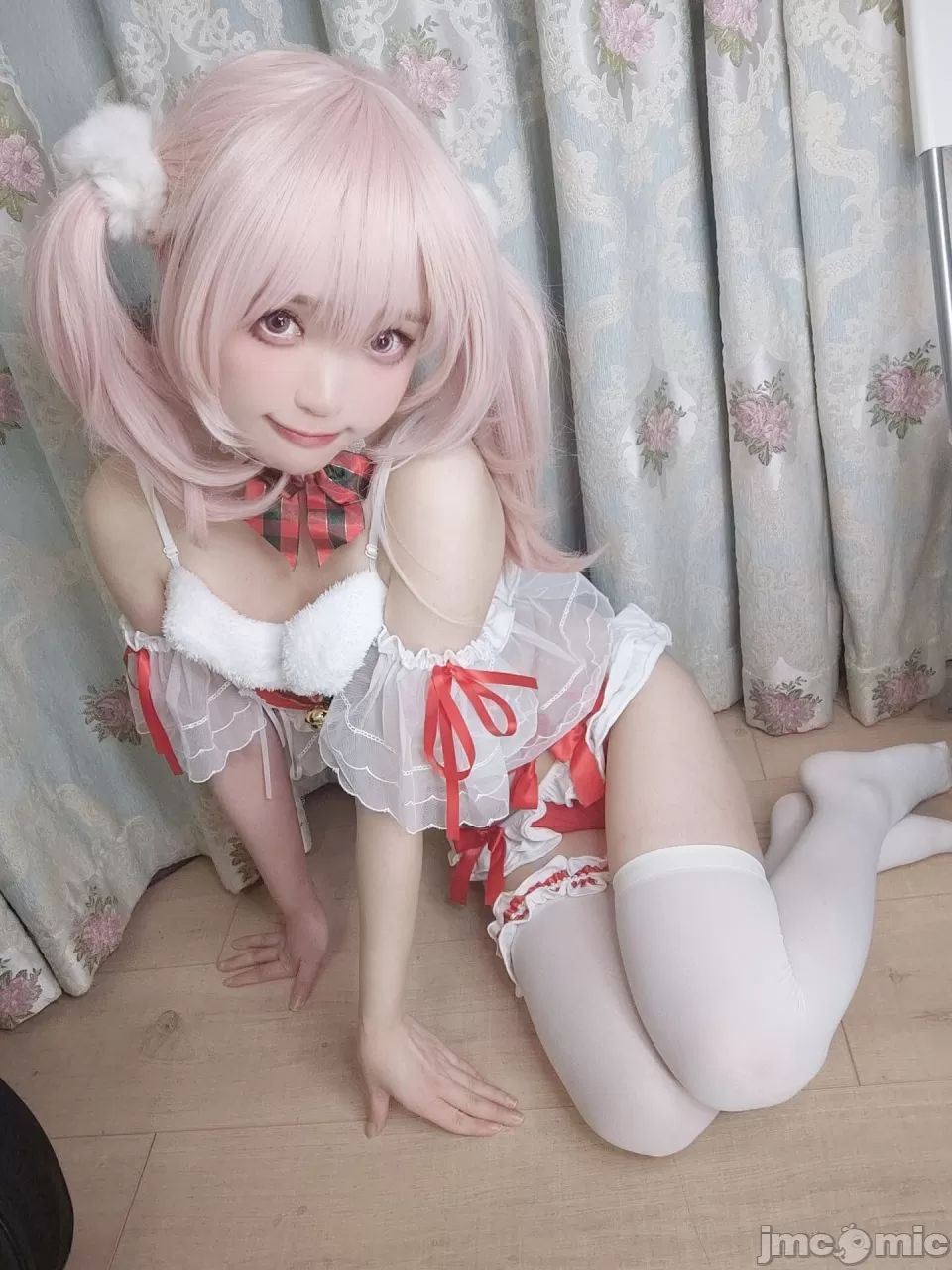 [神沢永莉] 平安夜紅色分體式  COSPLAY-第1章-图片32