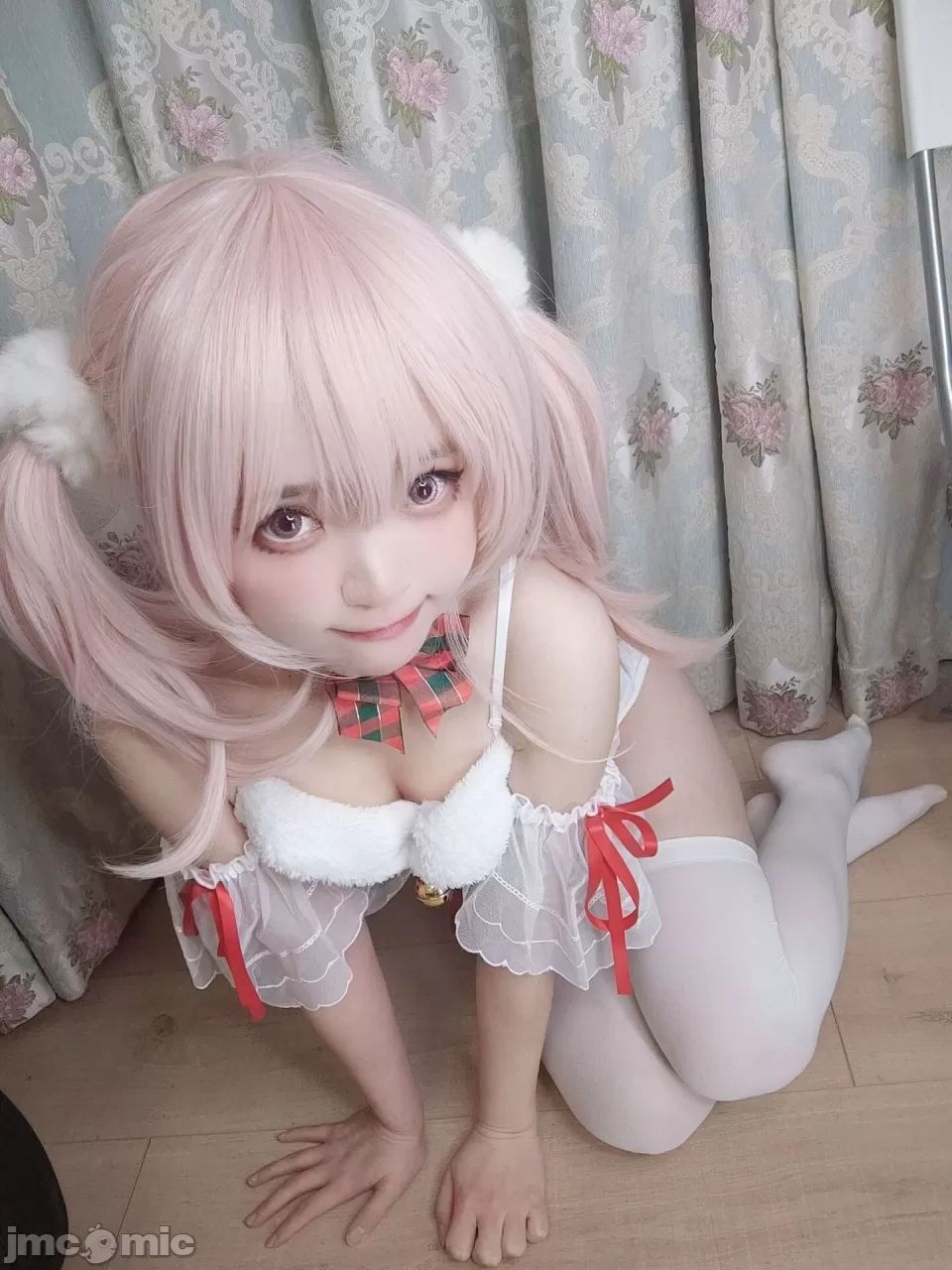 [神沢永莉] 平安夜紅色分體式  COSPLAY-第1章-图片33