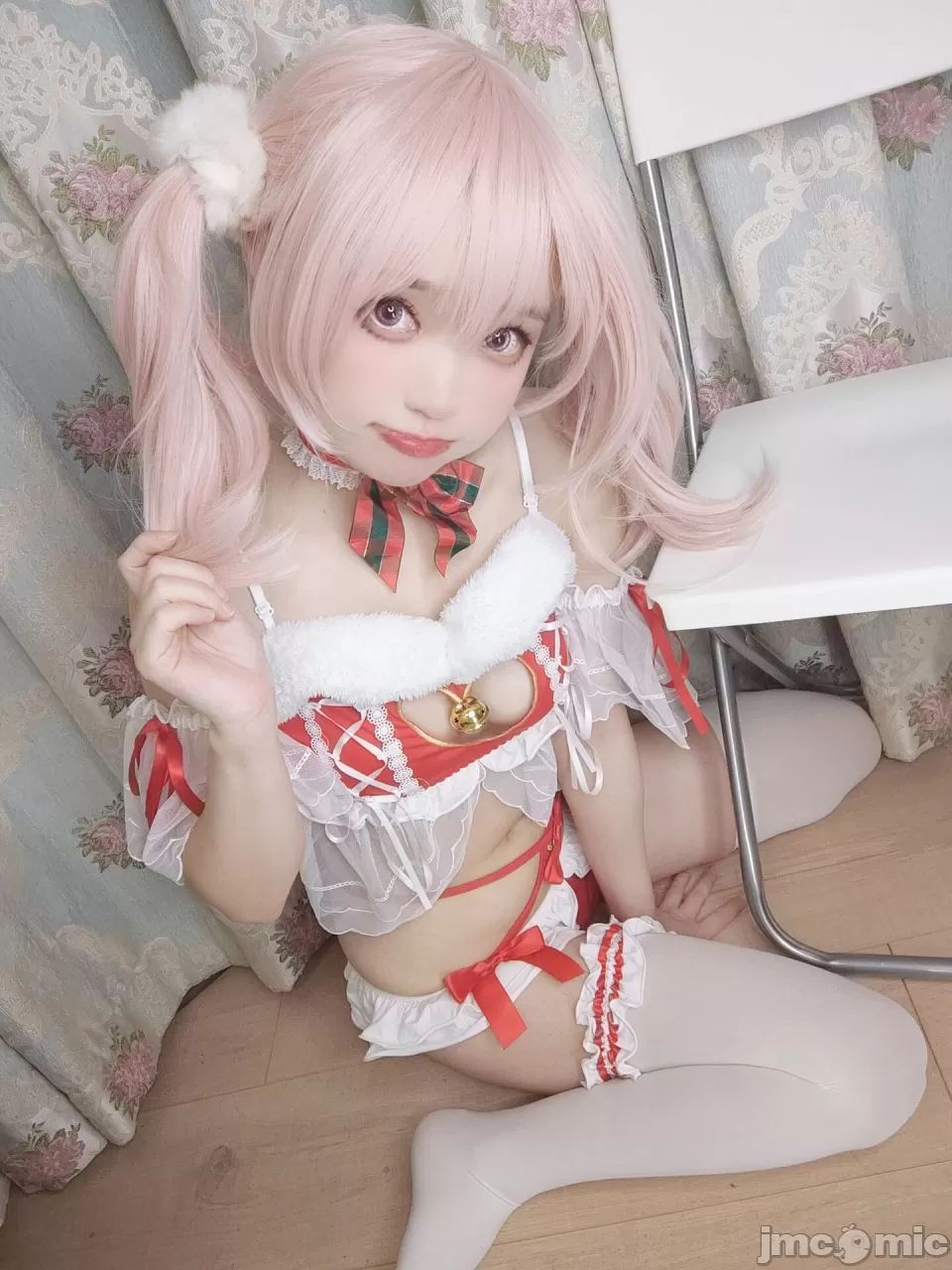 [神沢永莉] 平安夜紅色分體式  COSPLAY-第1章-图片34