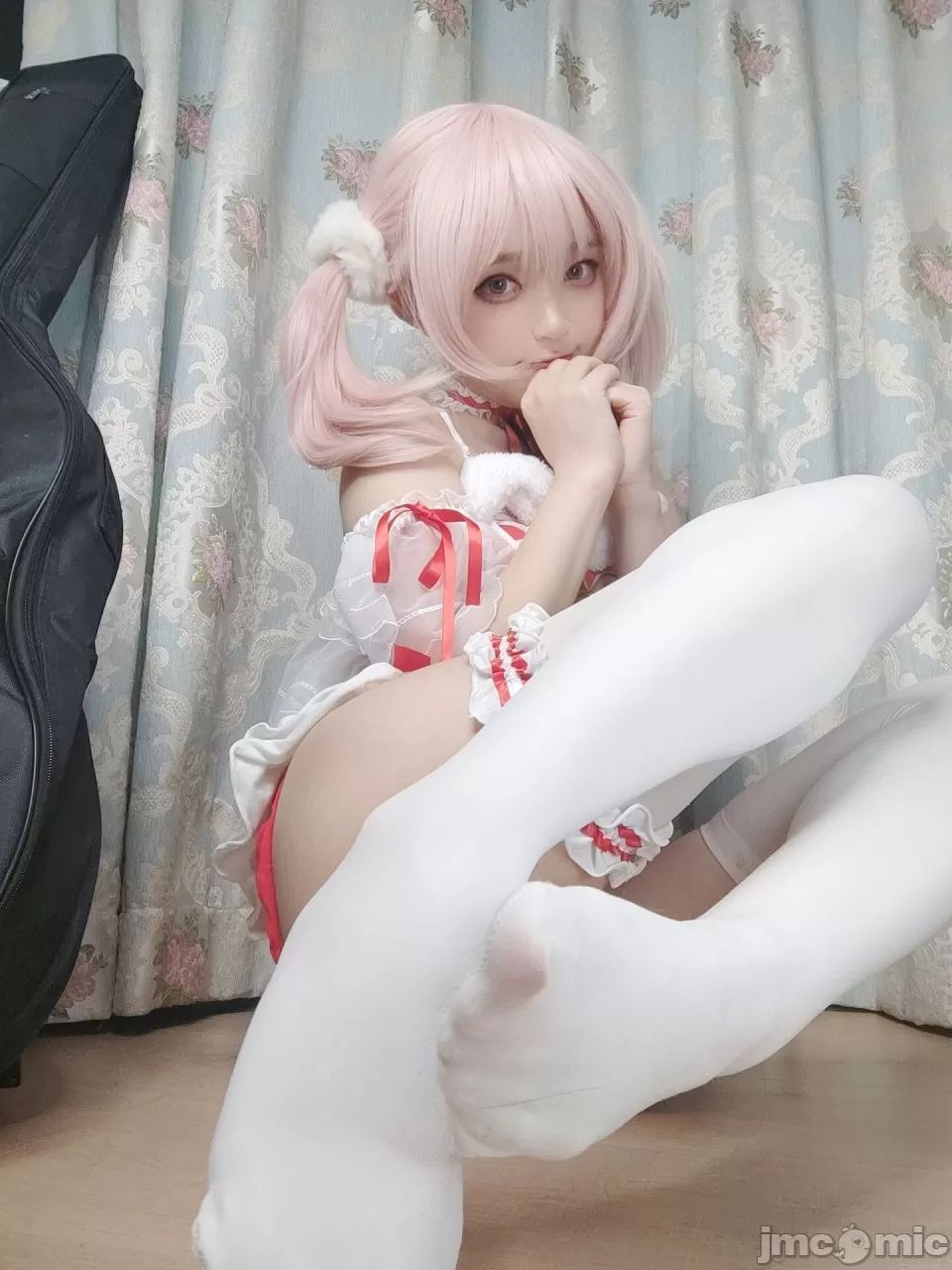 [神沢永莉] 平安夜紅色分體式  COSPLAY-第1章-图片37