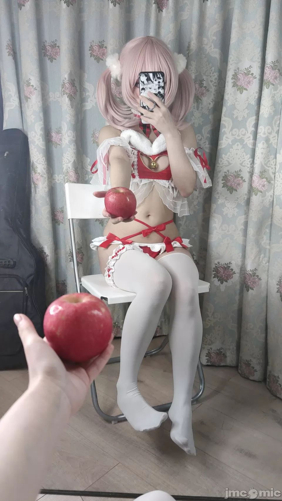 [神沢永莉] 平安夜紅色分體式  COSPLAY-第1章-图片50