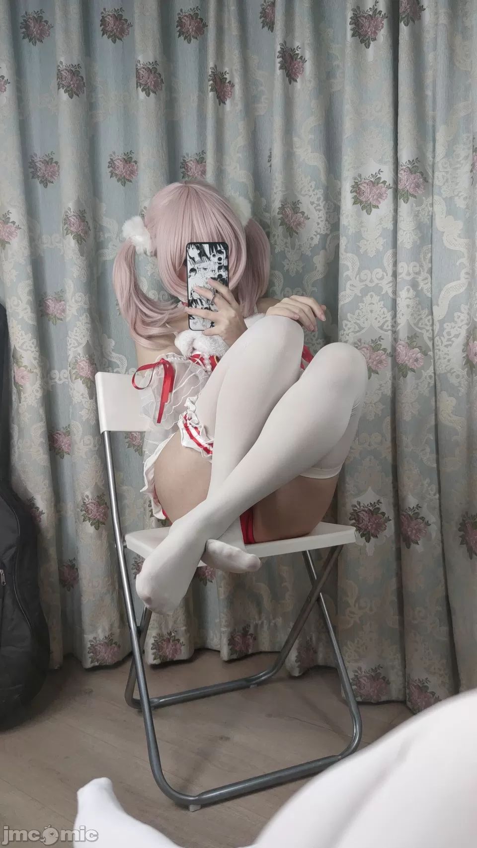 [神沢永莉] 平安夜紅色分體式  COSPLAY-第1章-图片54