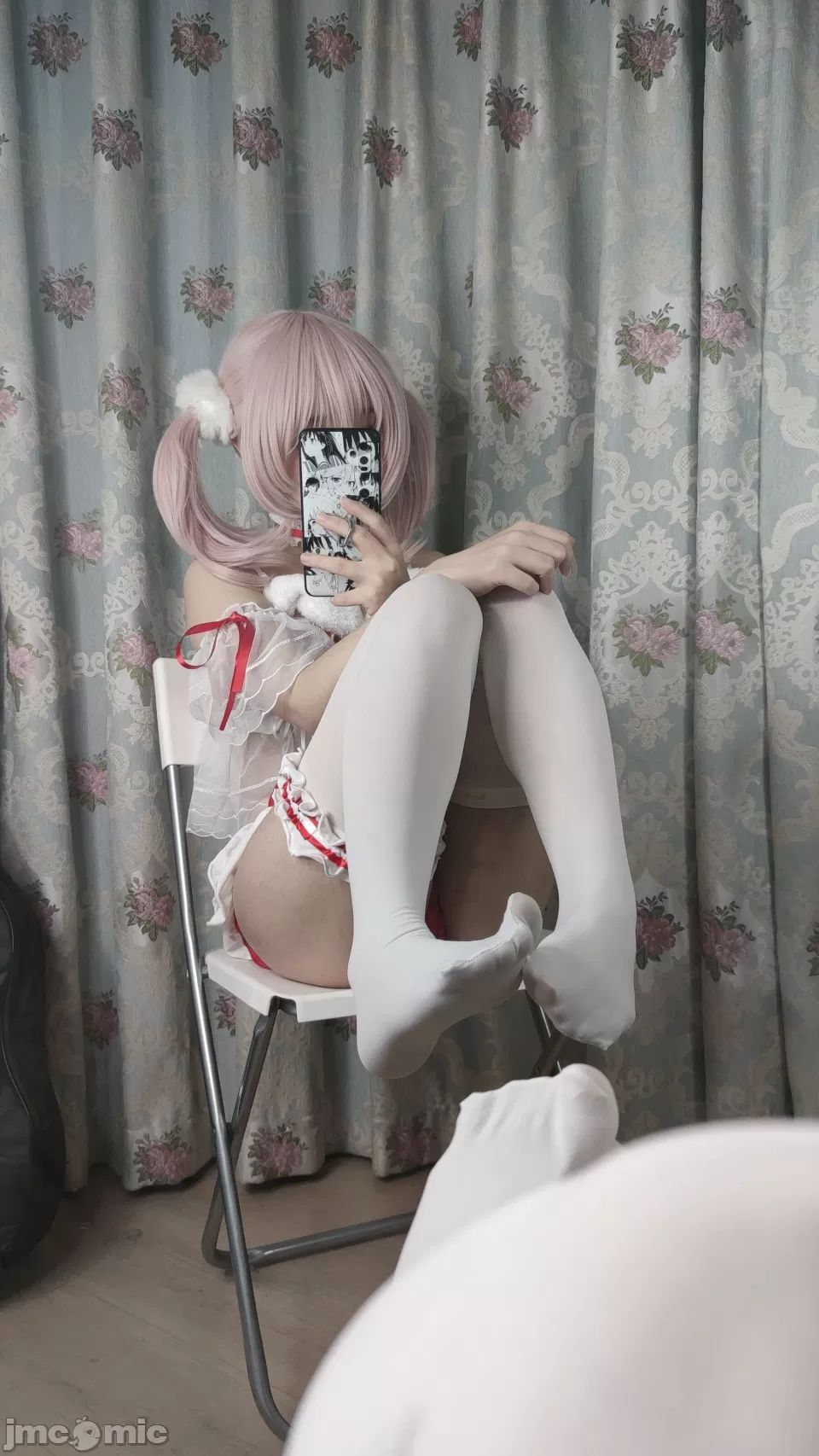 [神沢永莉] 平安夜紅色分體式  COSPLAY-第1章-图片55