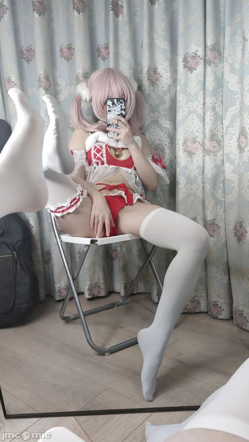 [神沢永莉] 平安夜紅色分體式  COSPLAY-第1章-图片57