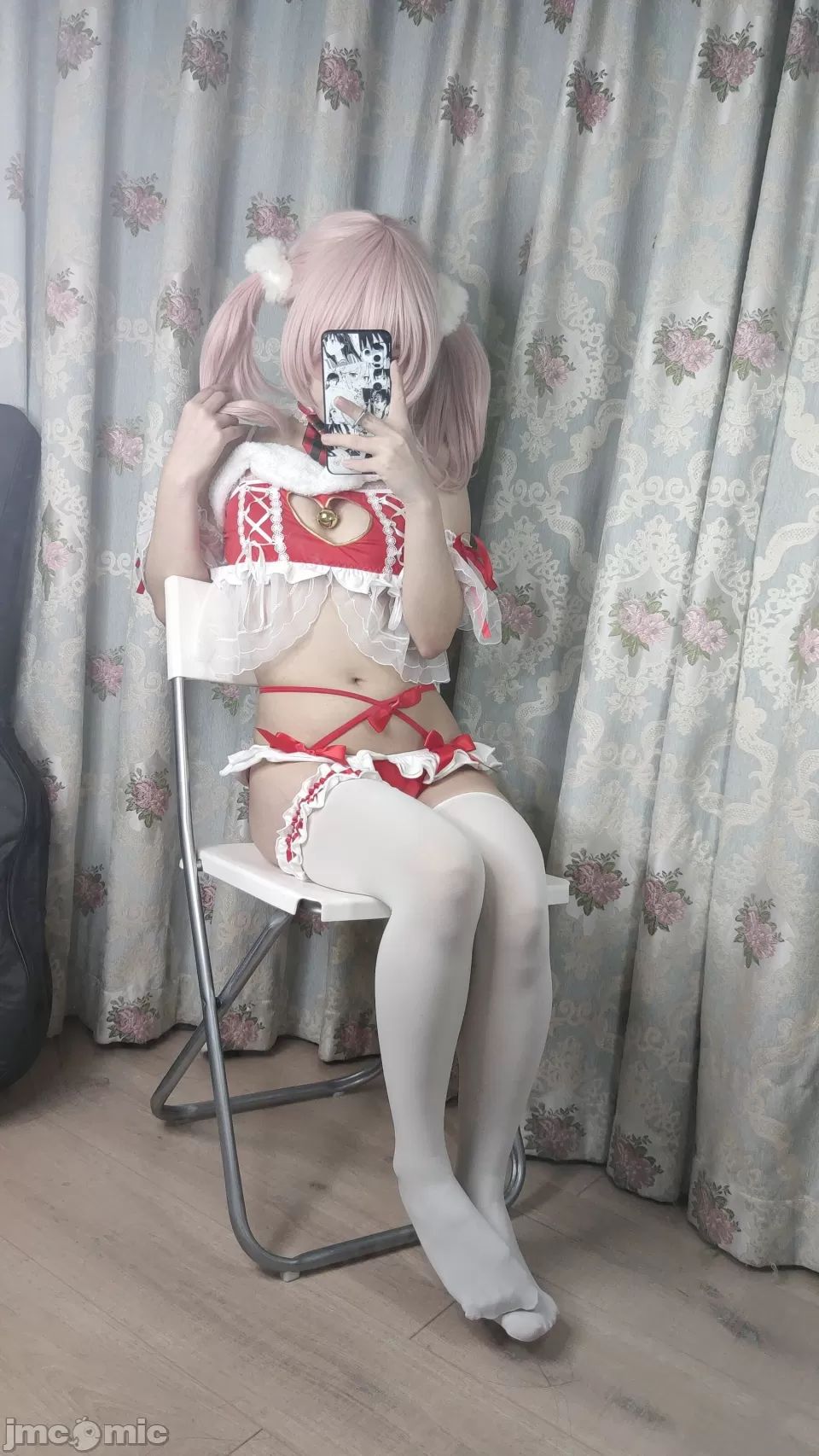 [神沢永莉] 平安夜紅色分體式  COSPLAY-第1章-图片63