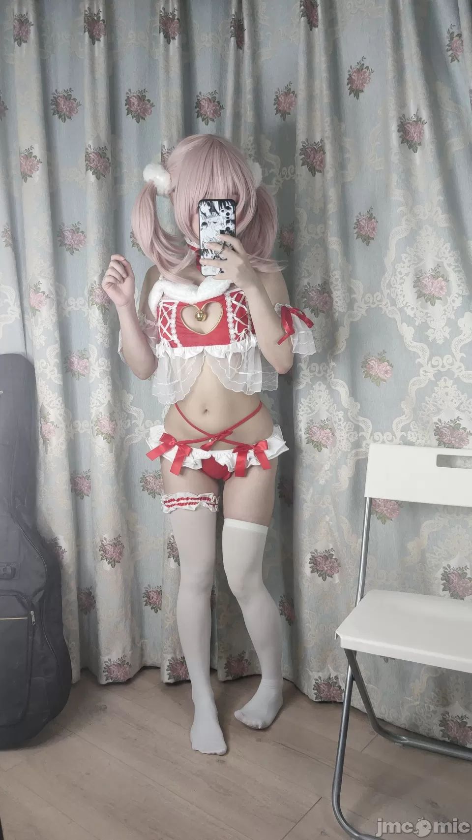 [神沢永莉] 平安夜紅色分體式  COSPLAY-第1章-图片72