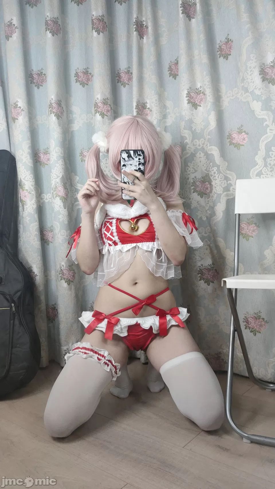 [神沢永莉] 平安夜紅色分體式  COSPLAY-第1章-图片79
