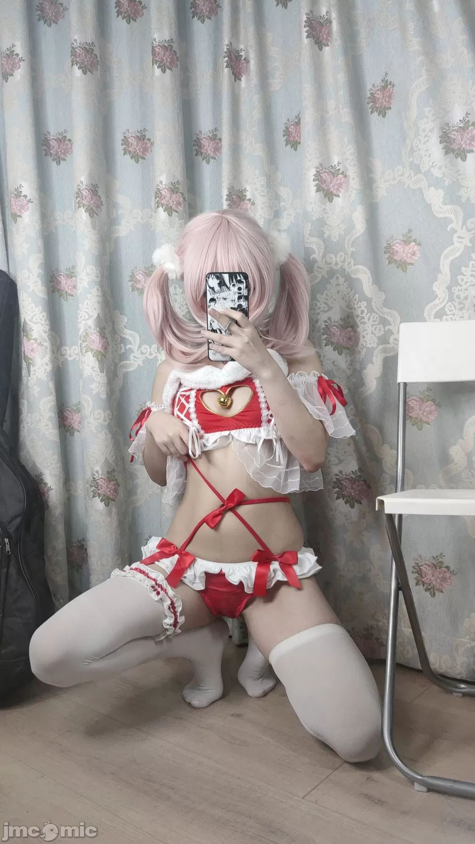 [神沢永莉] 平安夜紅色分體式  COSPLAY-第1章-图片80