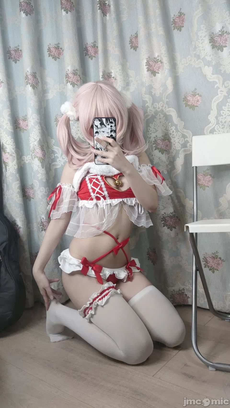 [神沢永莉] 平安夜紅色分體式  COSPLAY-第1章-图片81