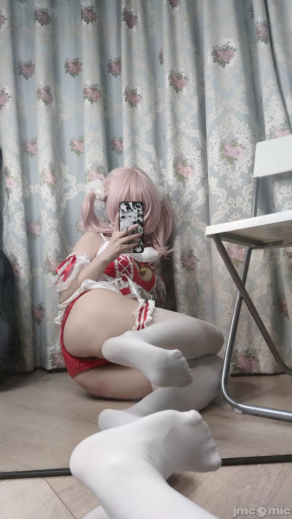 [神沢永莉] 平安夜紅色分體式  COSPLAY-第1章-图片85