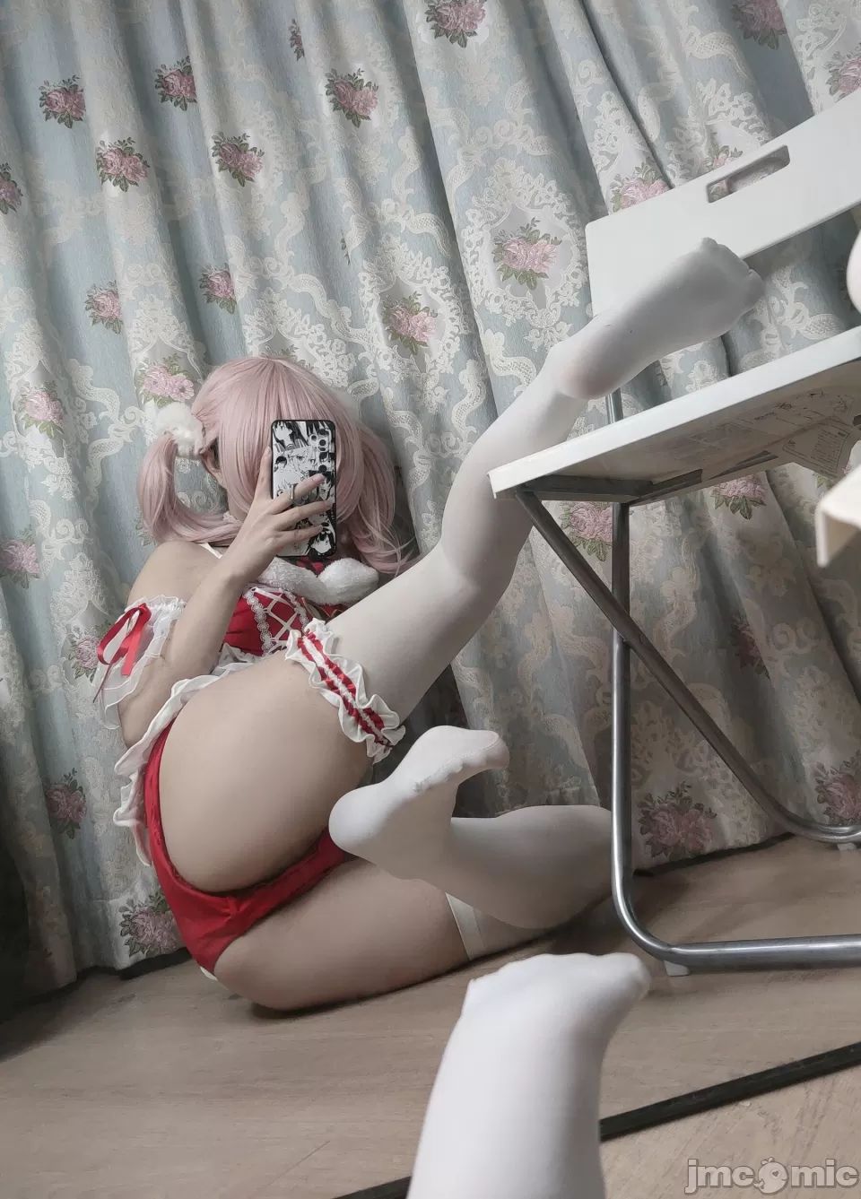 [神沢永莉] 平安夜紅色分體式  COSPLAY-第1章-图片86