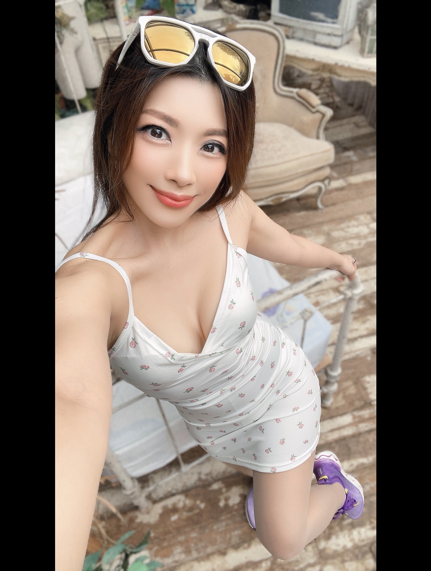 【網路收集系列】性感小野豬-白色小洋裝-第1章-图片2
