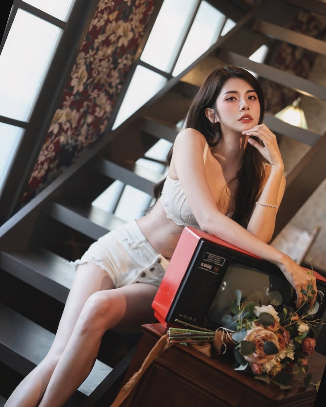 「JoannaLin沐沐」纖細嫩腰美胸 火辣視角偷走你的心  IG推特美女-第1章-图片3