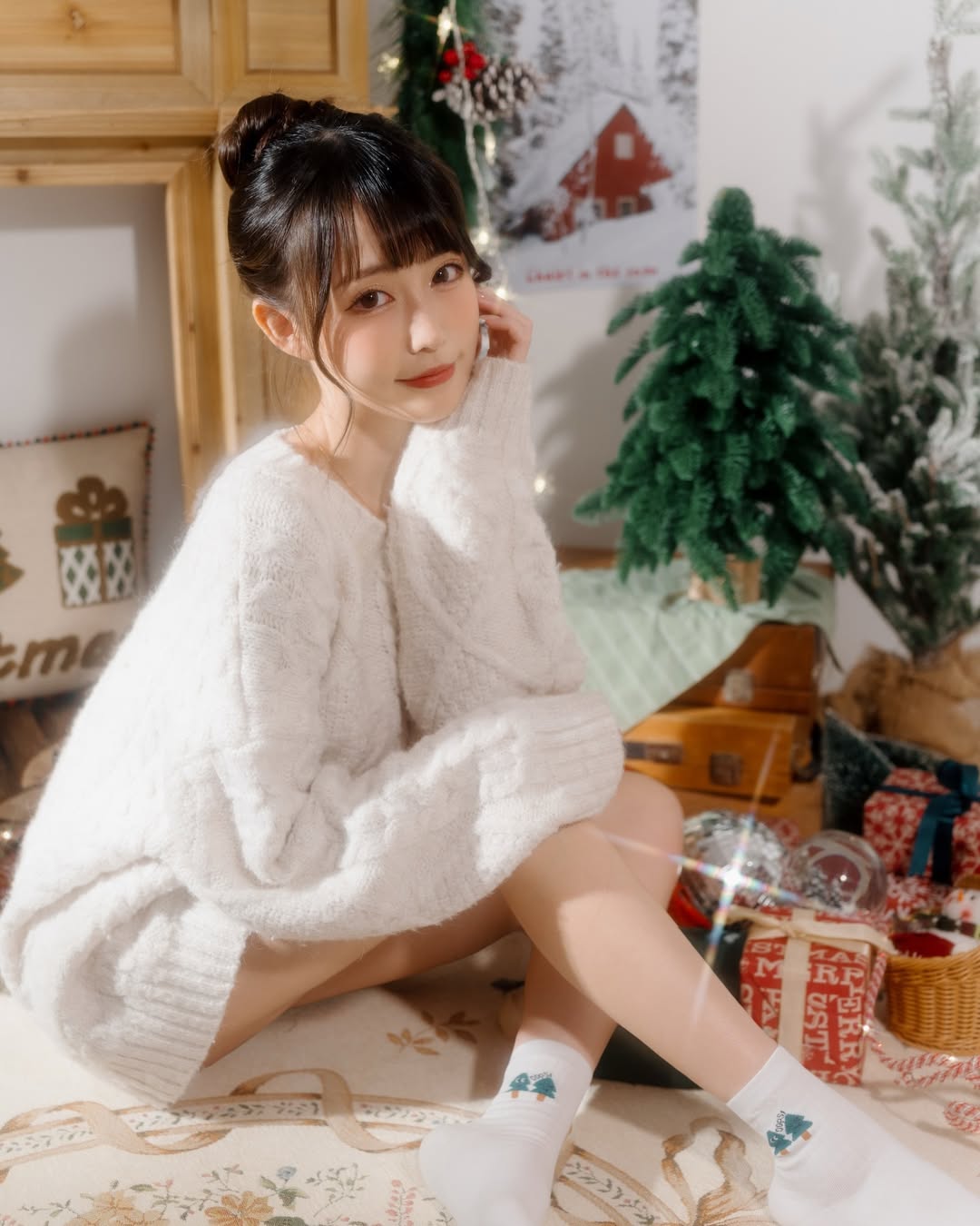 「瑋庭Angela」腰束奶澎 可愛中帶點性感  IG推特美女-第1章-图片3